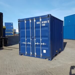 10ft Double Door Corten Steel Shipping Container – ISO & CSC Certified | Front & Rear Access