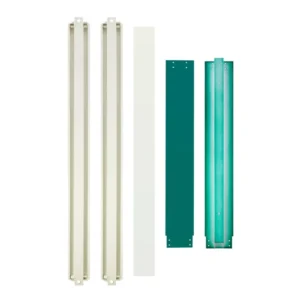 2.3m, 3.3m, 4.3m Flat Pack Office Linking Kit (Green)