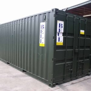 20ft x 8ft Raised Bunded Storage Container – Chemical & Hazardous Material Safe Store