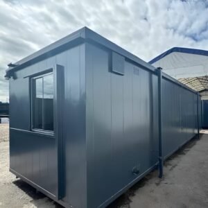 32ft Custom Office Cabin / Canteen | Access Toilet | Portable Building
