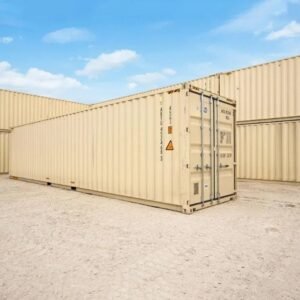 40′ High Cube New 1-Trip Double Door Steel Shipping Container