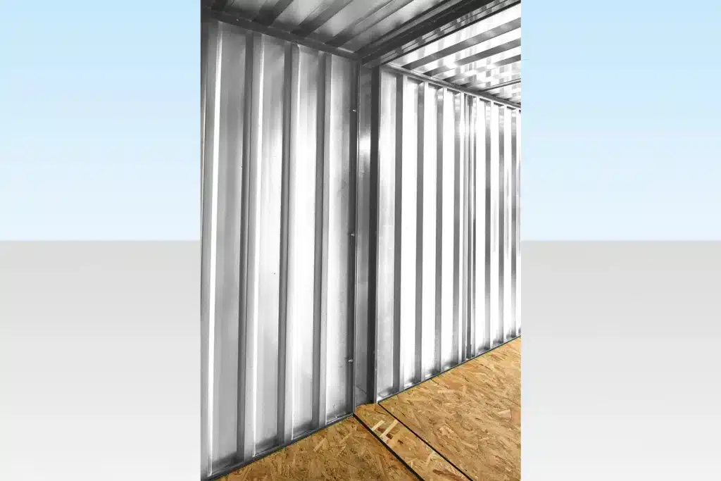 6M X 2.1M End Linked Flat Packed Container Bundle (Galvanised) 6M X 2.1M End Linked Flat Packed Container Bundle (Galvanised) - Image 2