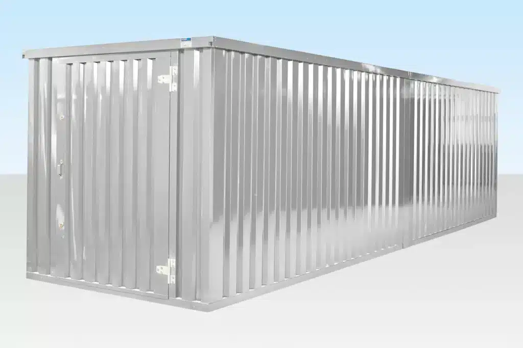 6M X 2.1M End Linked Flat Packed Container Bundle (Galvanised) 6M X 2.1M End Linked Flat Packed Container Bundle (Galvanised) - Image 3