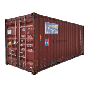 20ft used cargo-worthy shipping container dry van for sale