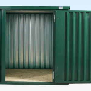 (Powder Coated) Flat Packed Metal Storage Container