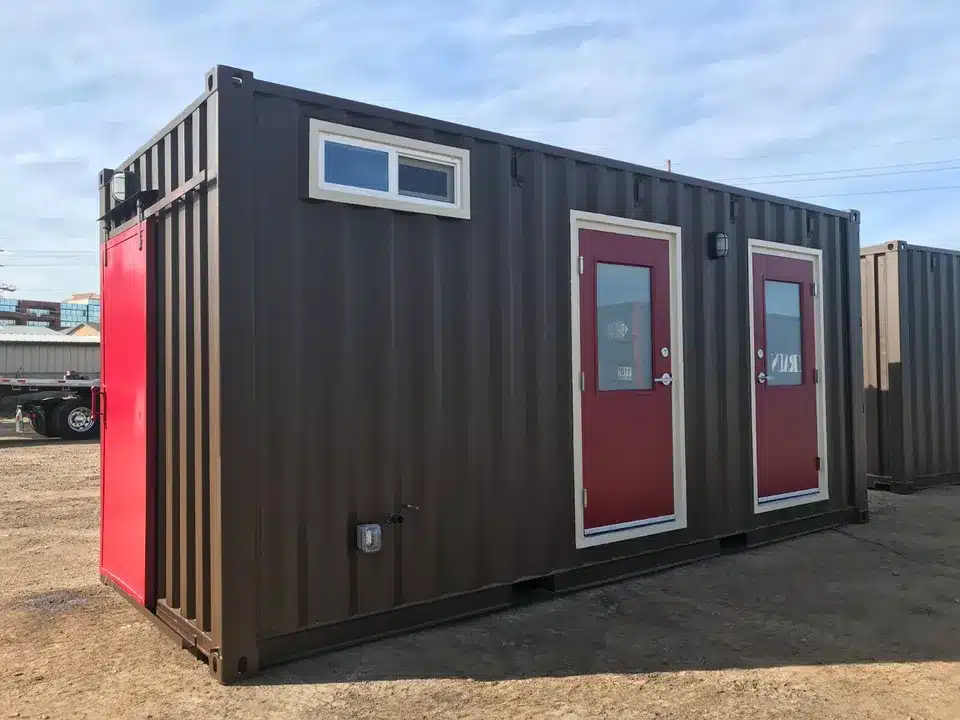 Shipping Container Restroom (Conex Portable Bathroom)