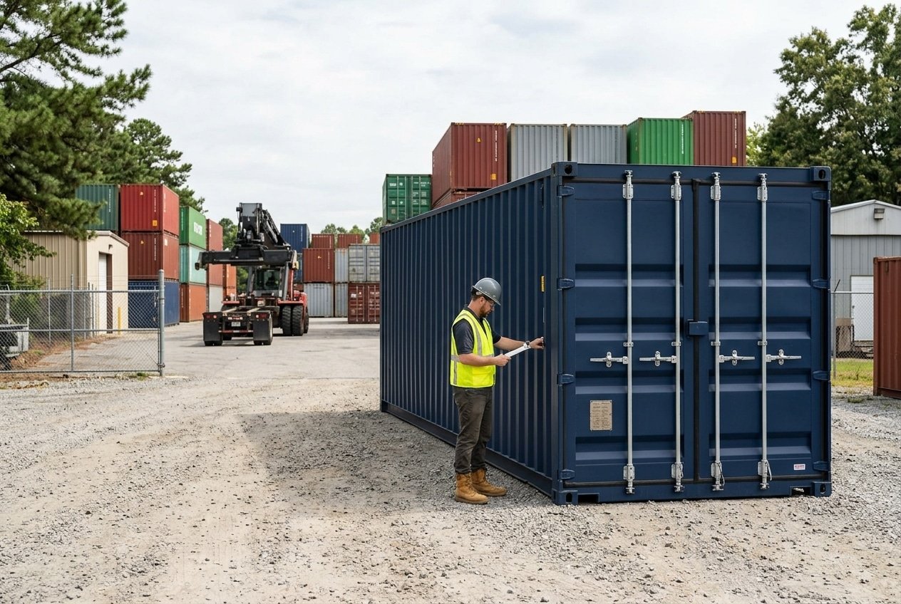 Featured image for Find a 40ft Shipping Container for Sale in Raleigh, NC