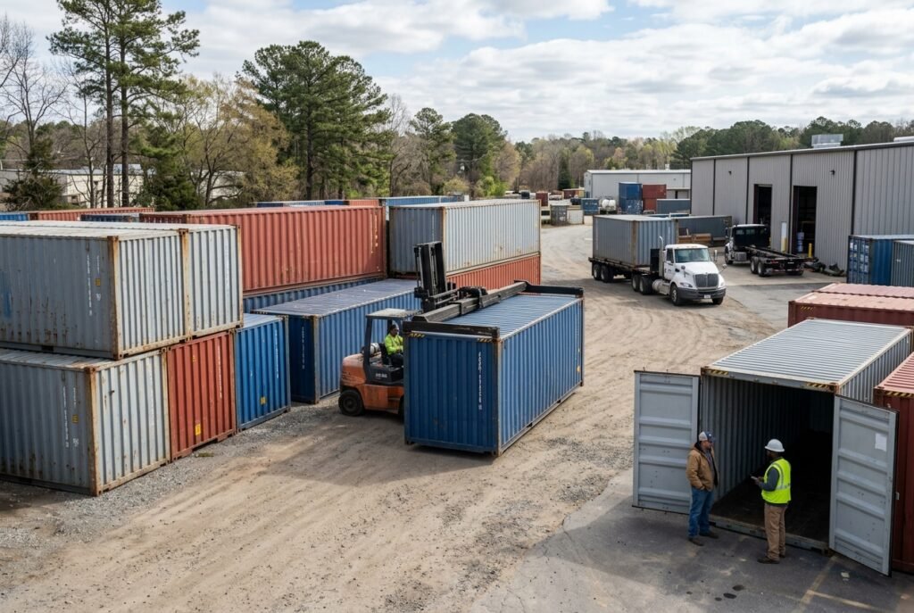 Best Shipping Containers for Sale in Raleigh, NC