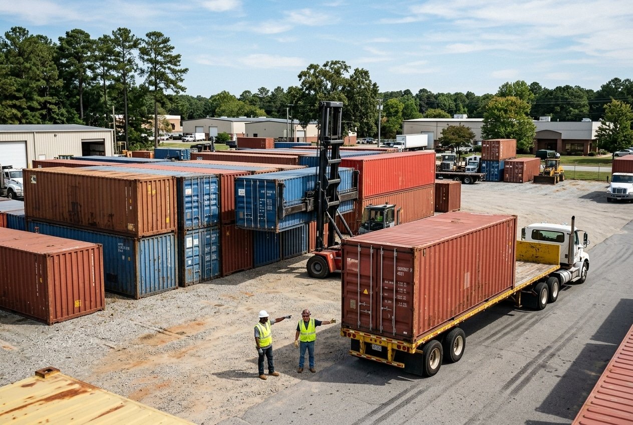 Featured image for Current 40ft Shipping Container Prices in Raleigh, NC