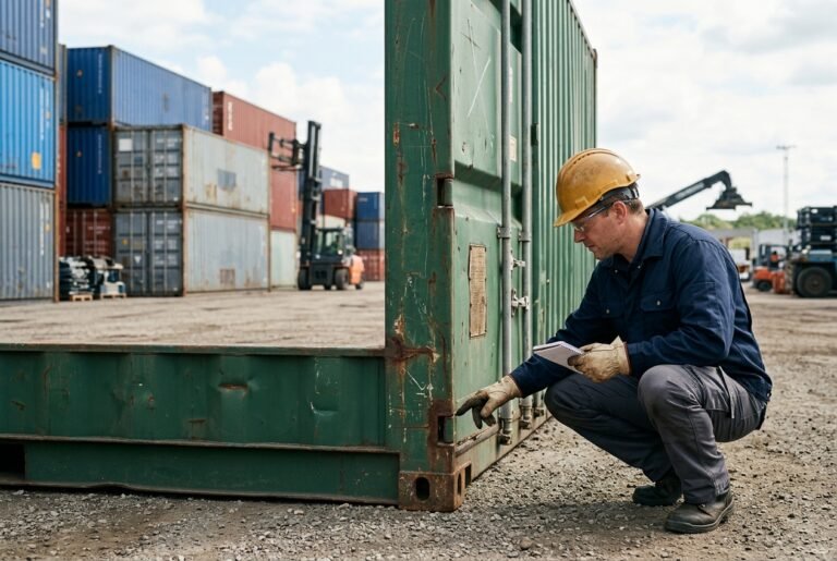 Featured image for How to Check Used Shipping Container Conditions