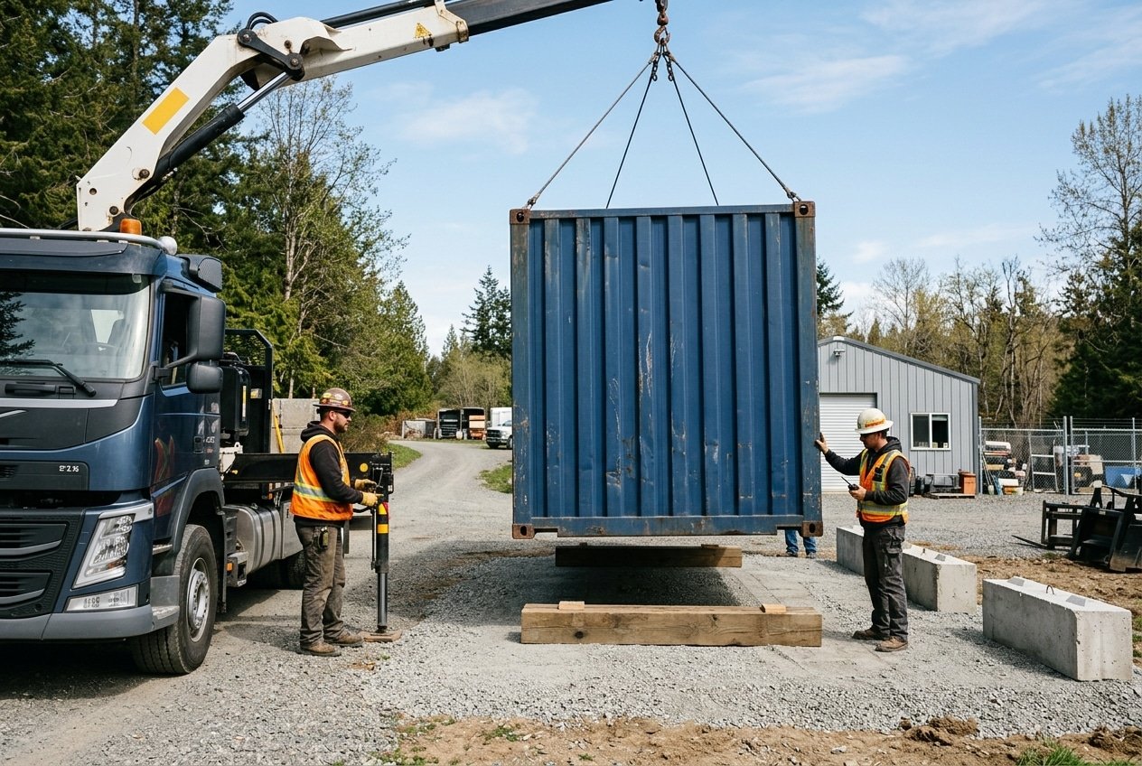 Featured image for Essential Steps for a Shipping Container Delivery