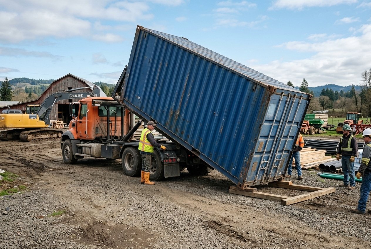 Featured image for Requirements for a Shipping Container Delivery