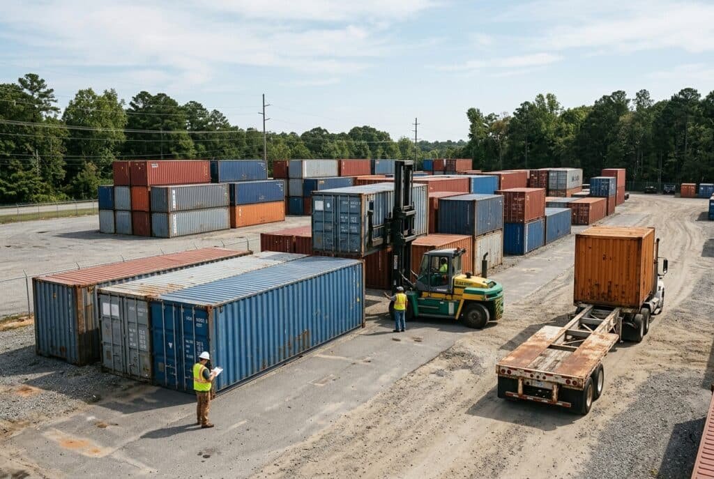 Used Shipping Container Prices in Raleigh, NC