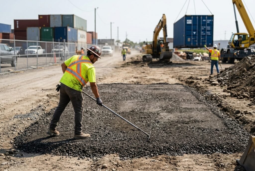 How to Prepare Your Site for a Shipping Container
