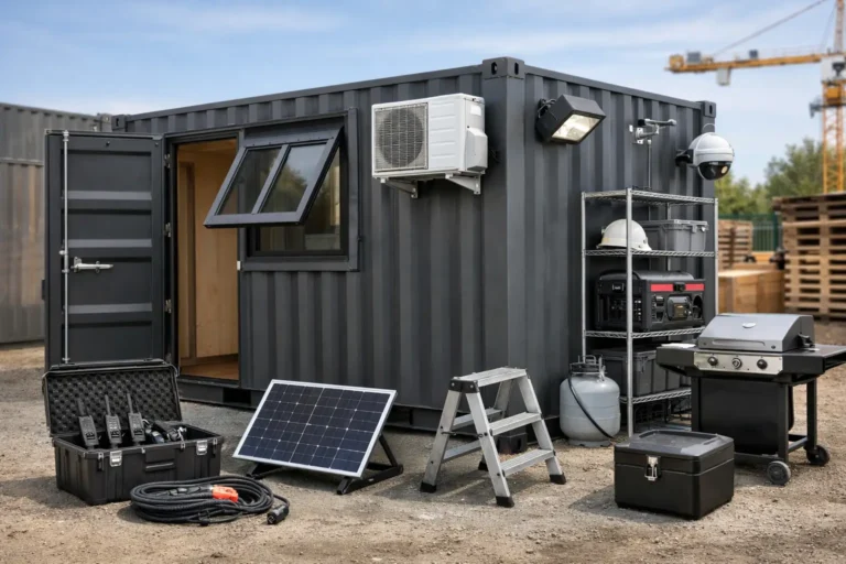 Best Shipping Container Accessories to Add