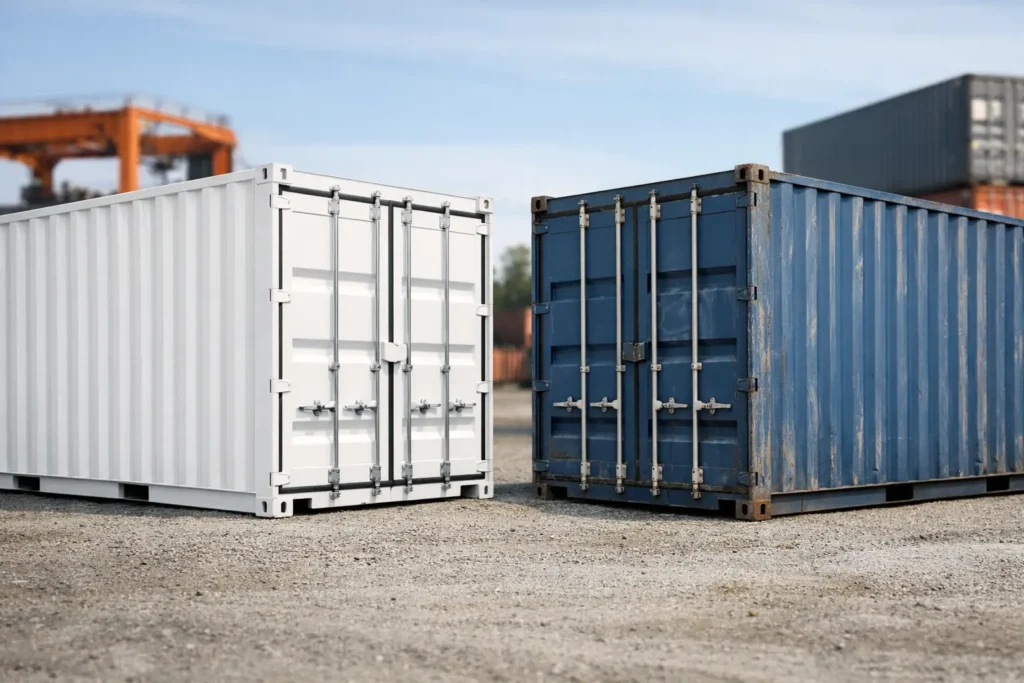 One Trip vs Refurbished Container