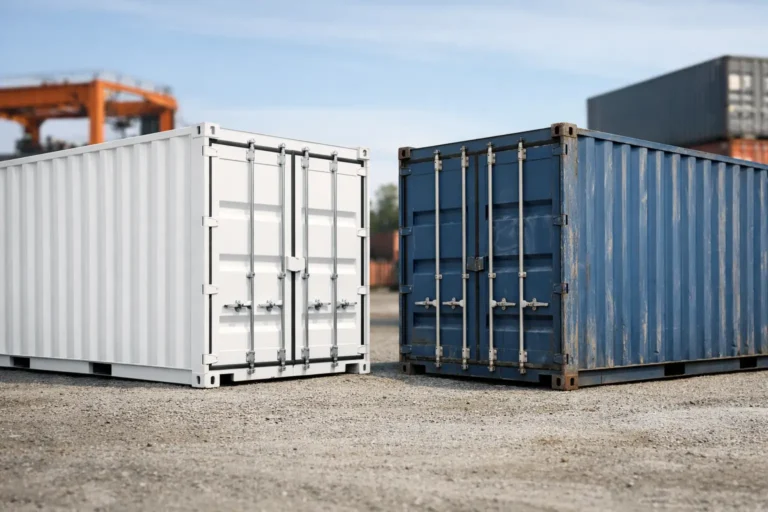 One Trip vs Refurbished Container