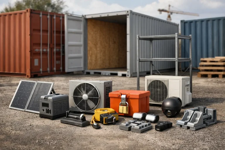 Shipping Container Accessories List That Matters