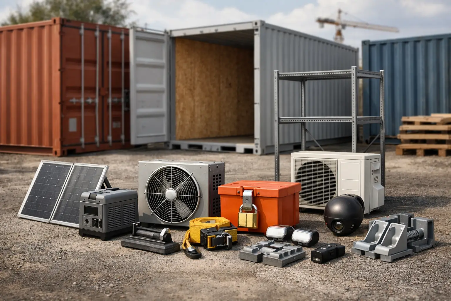 Shipping Container Accessories List That Matters