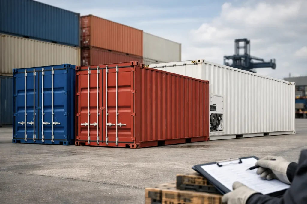 Shipping Container Grading Guide