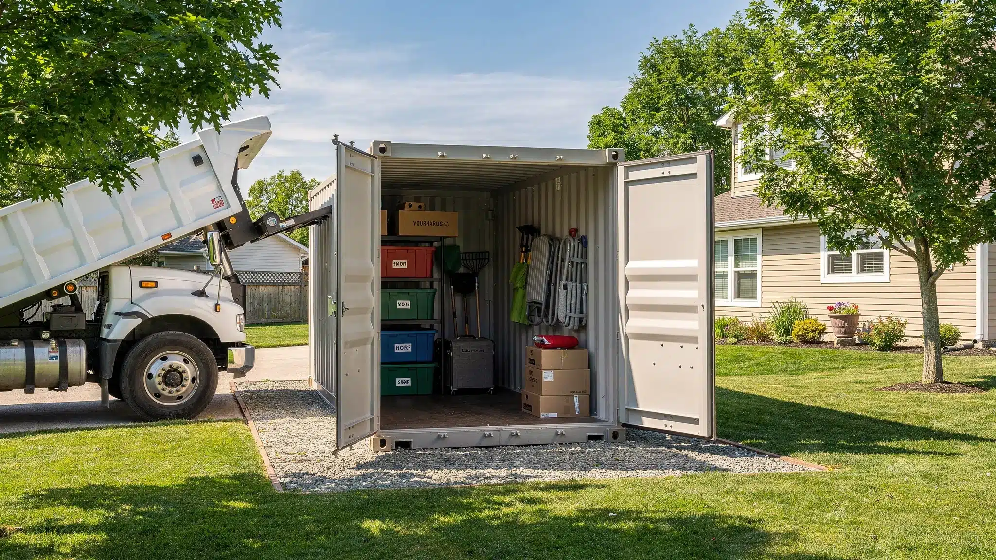 Storage Unit Containers for Sale: Best Sizes for Homeowners - Main Image