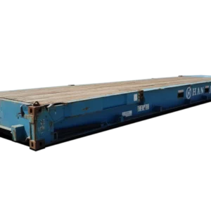 40ft flat rack shipping container for oversized cargo transport