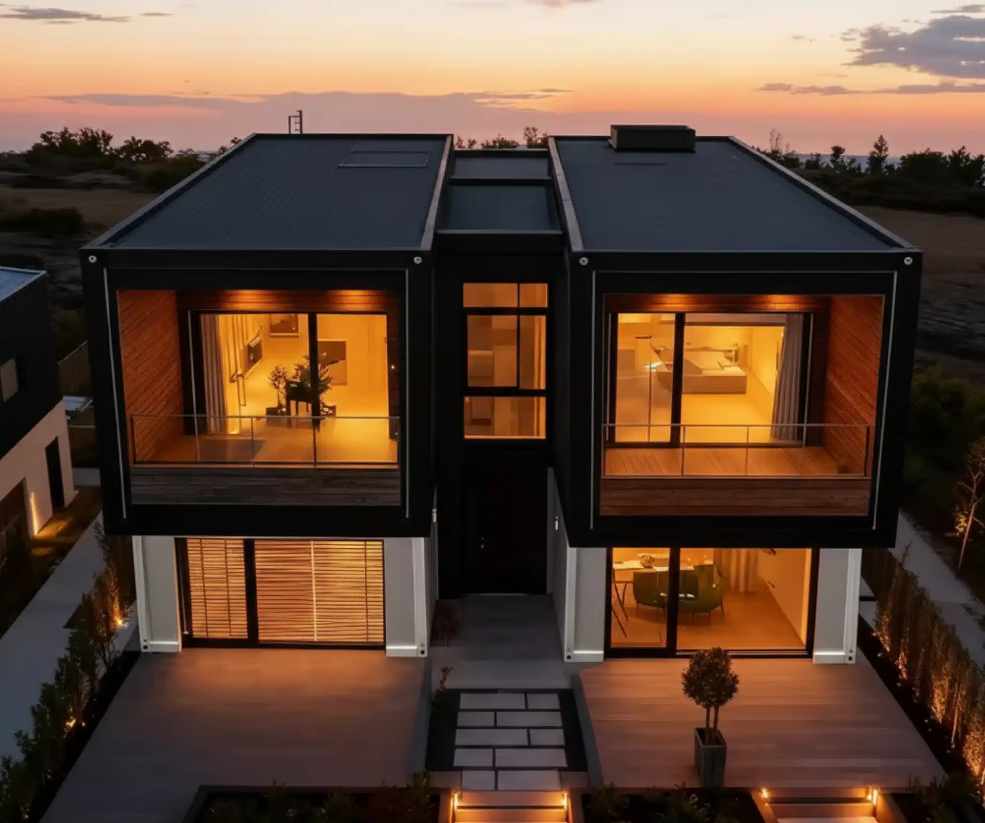 Luxury 3 Bedroom Prefabricated Modular Container Home Villa for Sale Luxury 3 Bedroom Prefabricated Modular Container Home Villa for Sale - Image 4