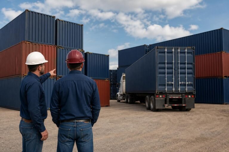 Featured image for Best used shipping containers in Houston, Texas | 2026 Guide