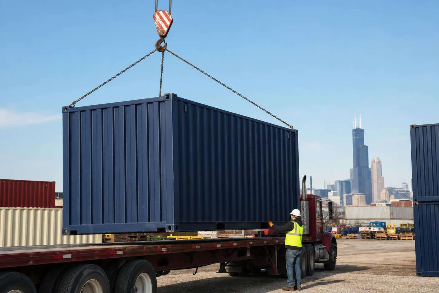 Featured image for Best 20ft shipping container in Chicago, Illinois | 2026 Guide