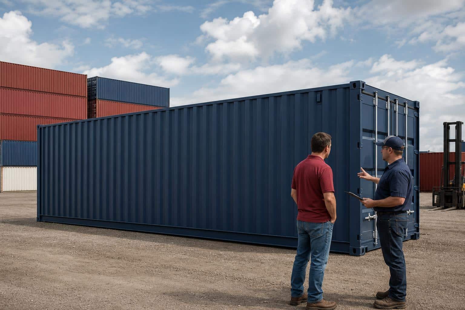 Featured image for Best 40ft shipping container in Houston, Texas | 2026 Guide