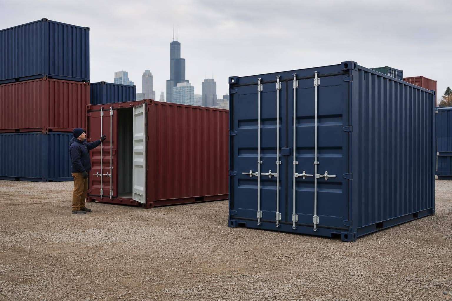 Featured image for Best shipping containers for sale in Chicago, Illinois | 2026 Guide