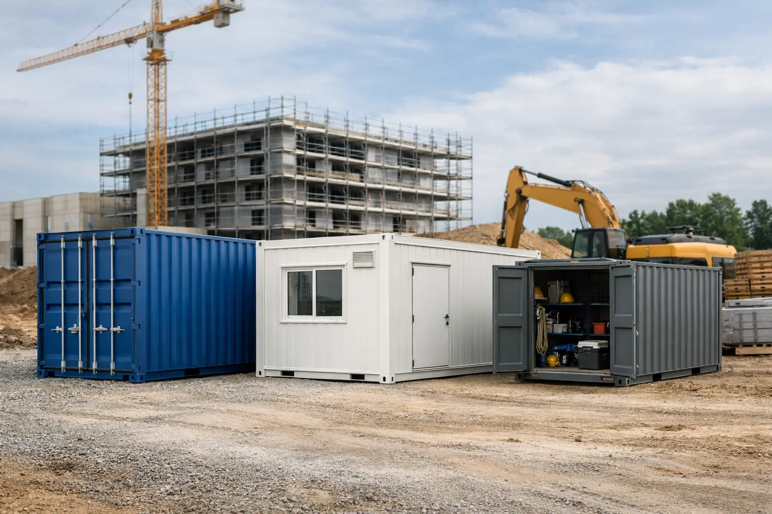 Best Container Options for Construction Sites