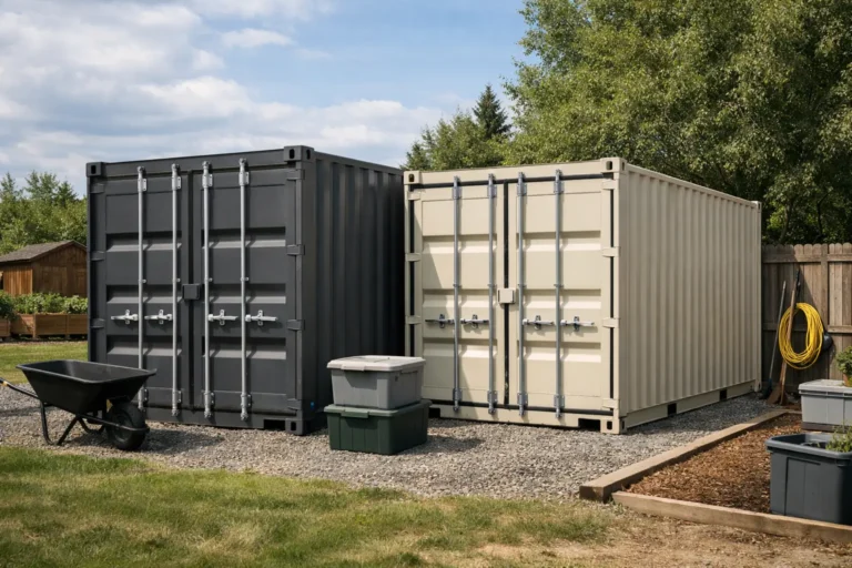 Best Shipping Container for Backyard Storage