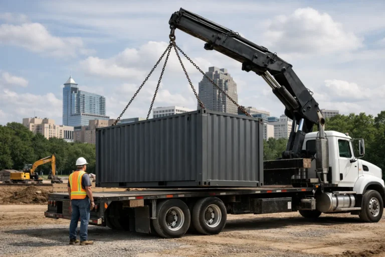 Container Delivery in Raleigh: What to Expect