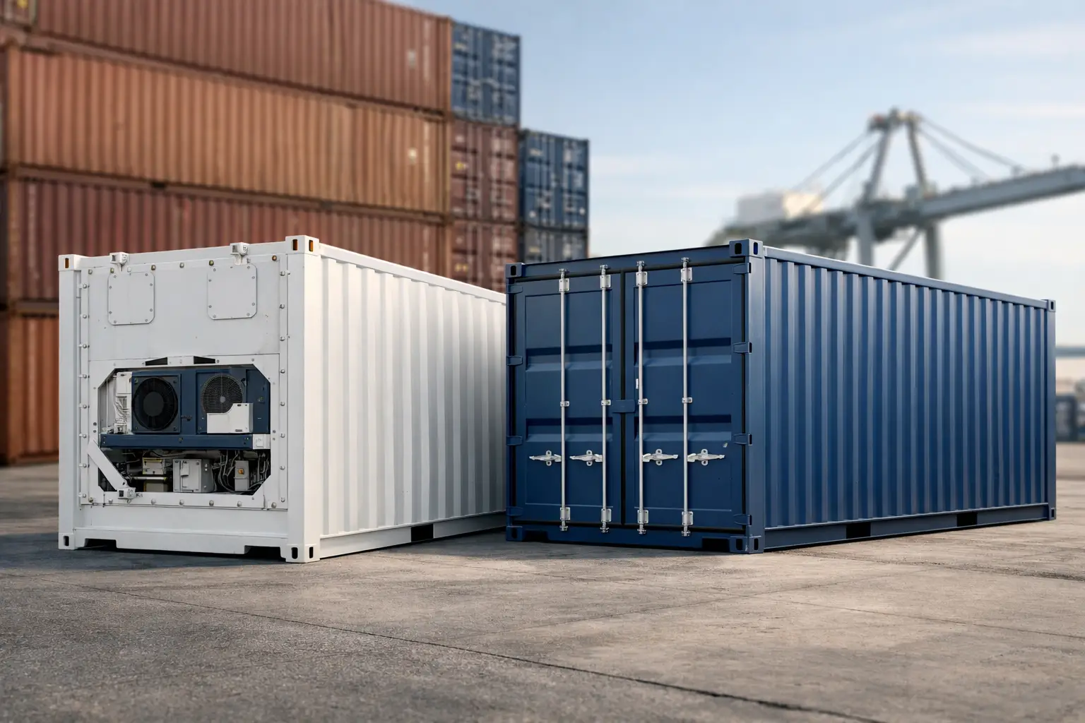 Reefer Container vs Dry Container