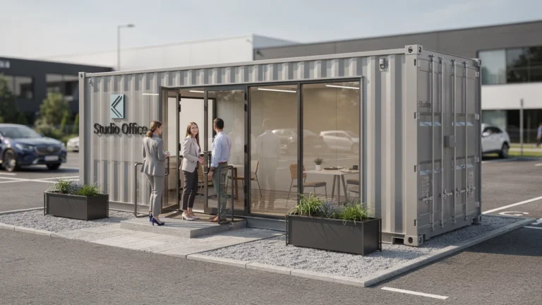 Repurposed Shipping Containers for Offices and Retail - Main Image