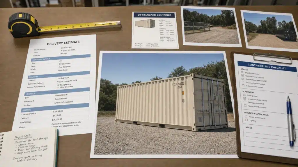 How to Buy a Shipping Container With Delivery Included