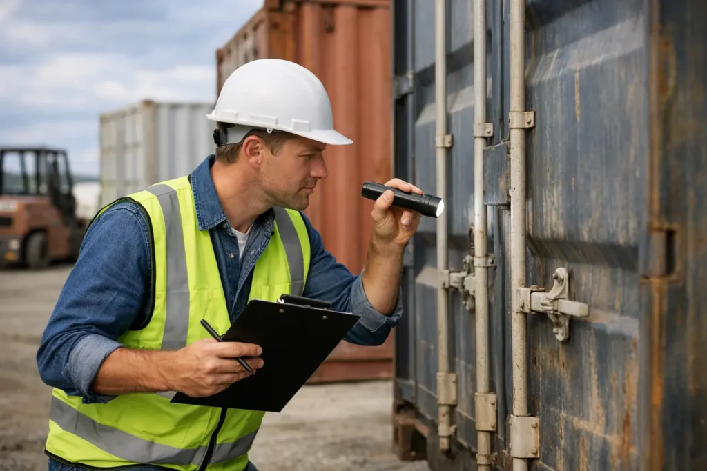 How to Inspect a Used Shipping Container