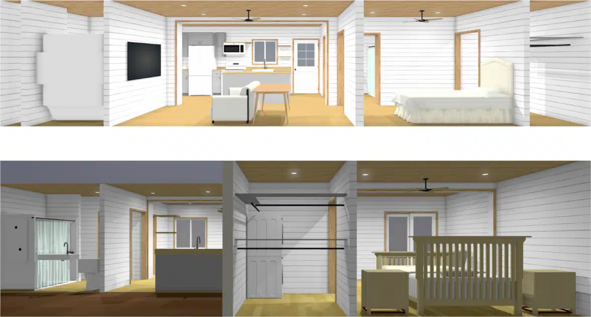 The Huntington – Luxury Two Bedroom Shipping Container Home | Two 40ft + One 20ft Container Home The Huntington – Luxury Two Bedroom Shipping Container Home | Two 40ft + One 20ft Container Home - Image 4