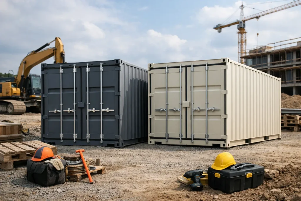 Secure Container Storage for Contractors