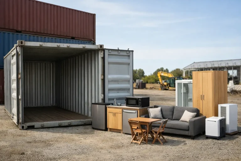 Shipping Container for Tiny Home: What Fits