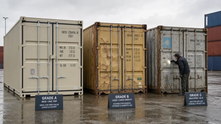 Storage Cargo Containers: Which Grade Fits Your Needs? - Main Image