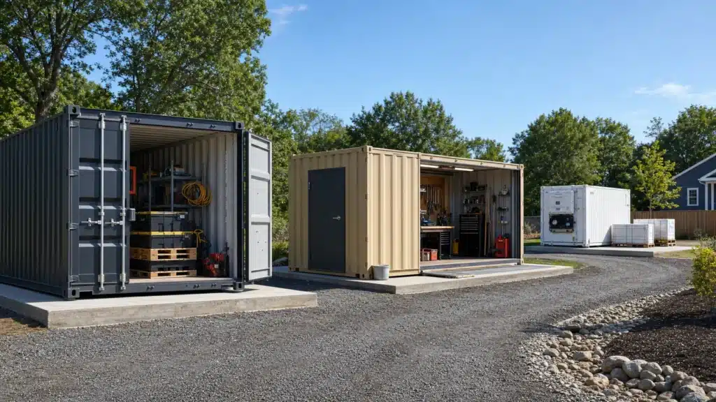 Storage Shipping Containers: 7 Smart Uses on Your Property
