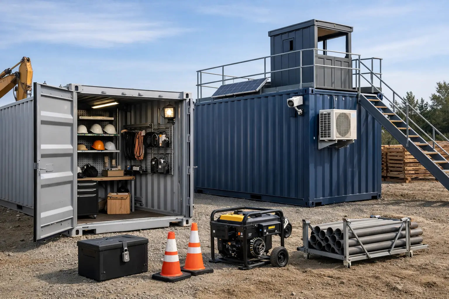 Best Accessories for Storage Containers On Site