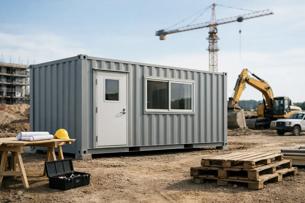 Choosing a Mobile Office Container for Contractors