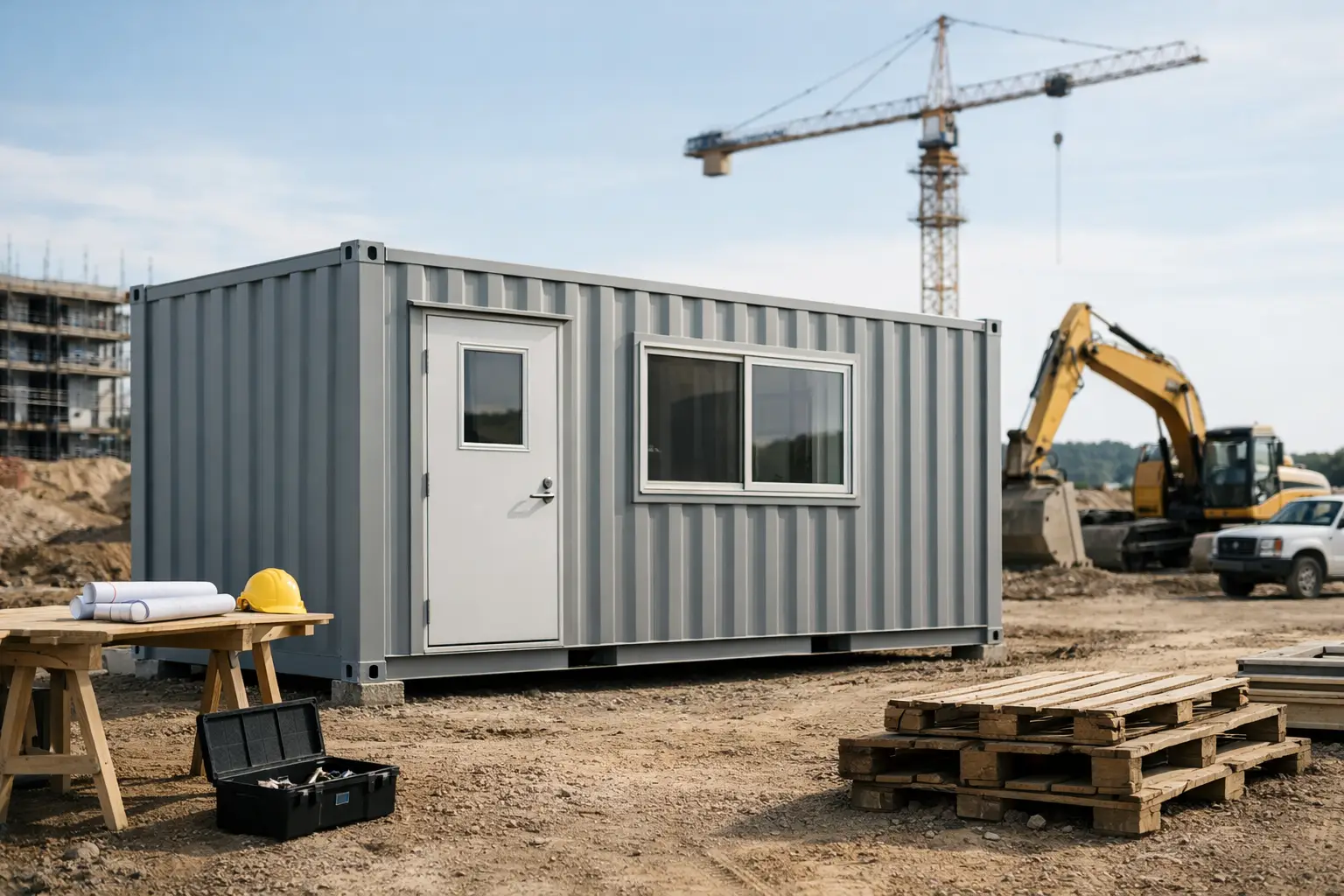 Choosing a Mobile Office Container for Contractors