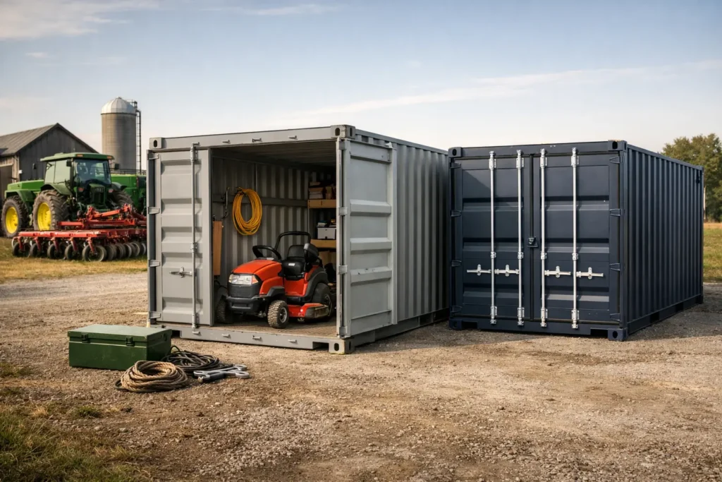 Choosing a Shipping Container for Farm Equipment