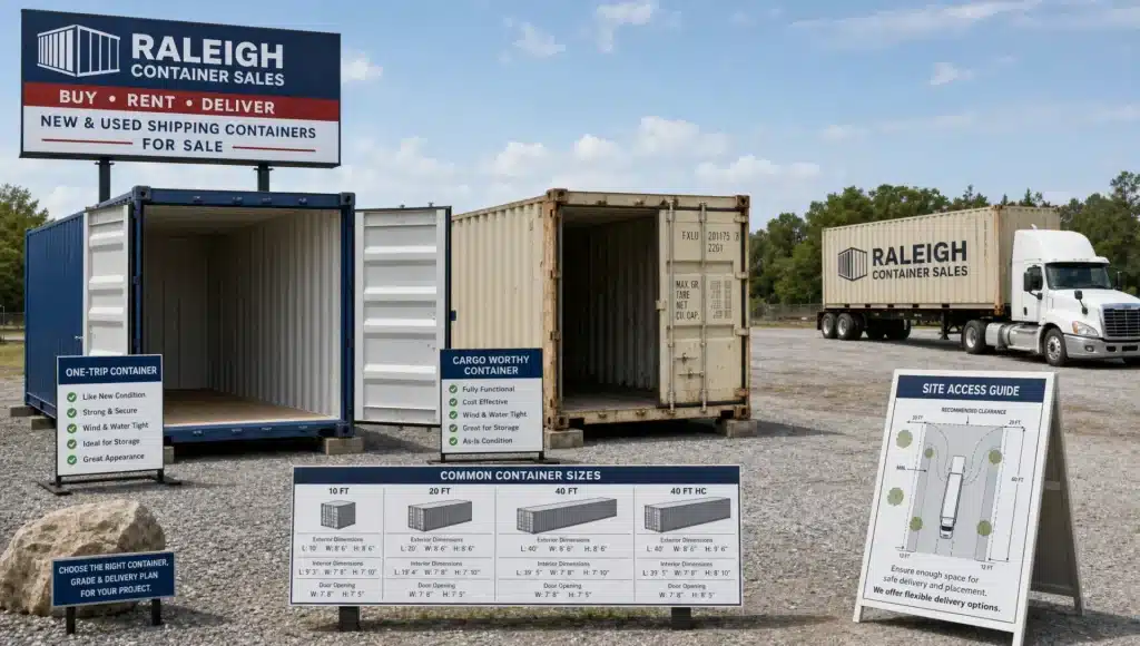 Container Sales Tips for First-Time Buyers