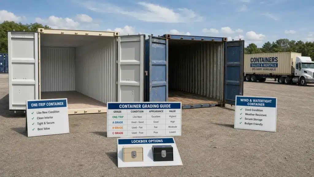 Container Storage Units for Sale: What Matters Most