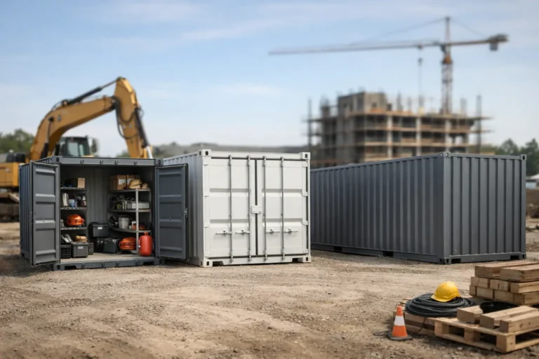 Construction Storage Container Guide for Job Sites